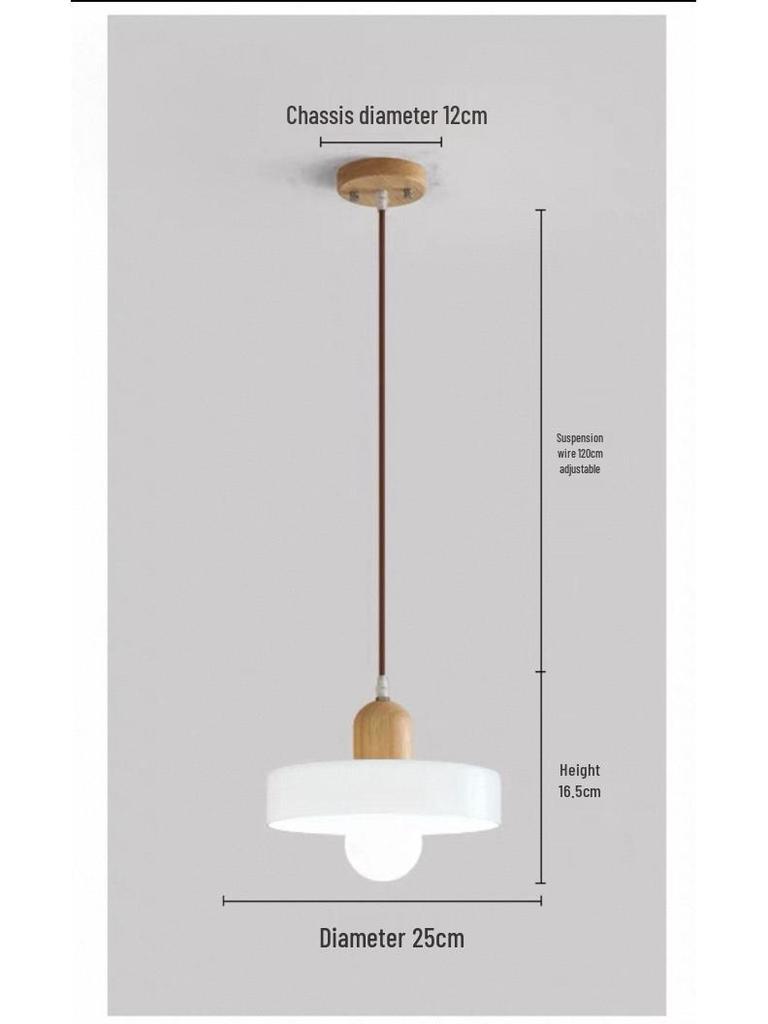 Скандинавская ретро цветная стеклянная люстра - Креативный одинарный плафон для украшения спальни, кабинета или барной стойки