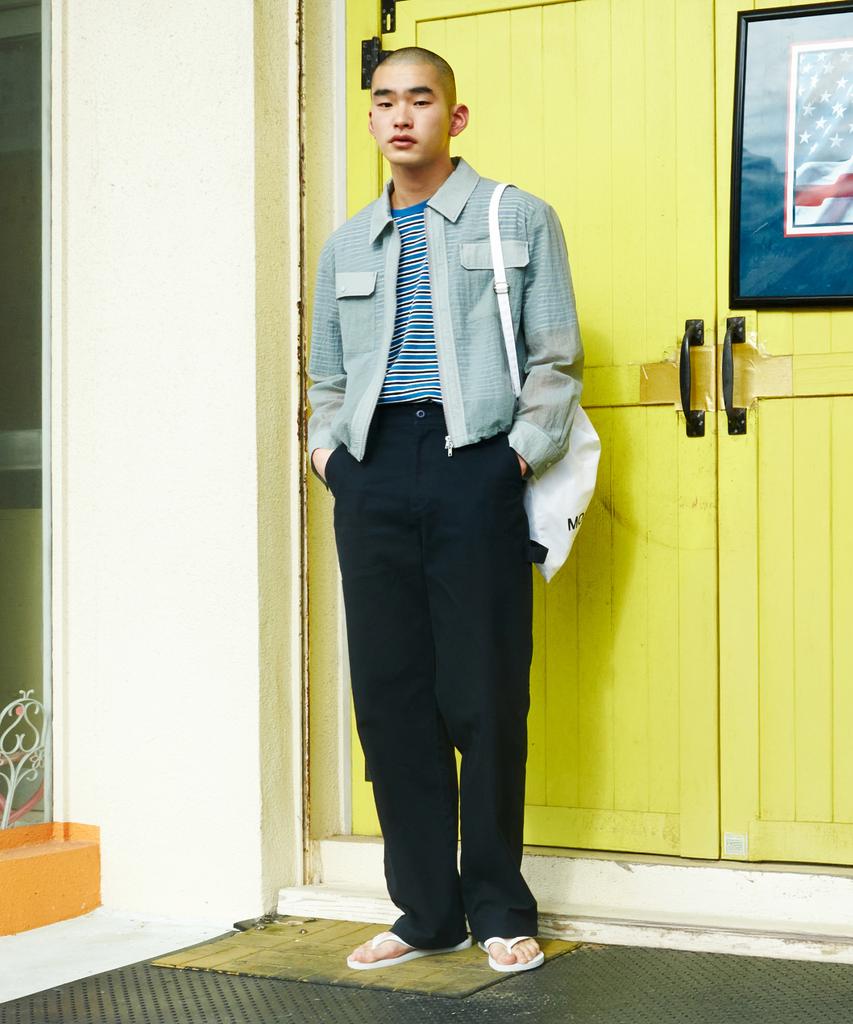 MOONSUN M.C Unisex, Classic Carpenter Chino Pants / Navy