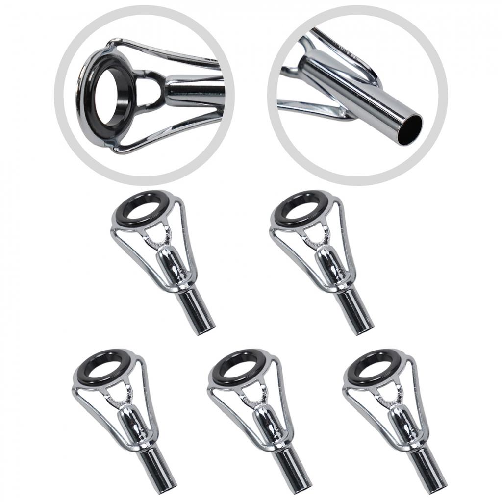 5 шт. Верхнее направляющее кольцо для наконечника удилища для ремонта и строительства удилищ, кольца для лески