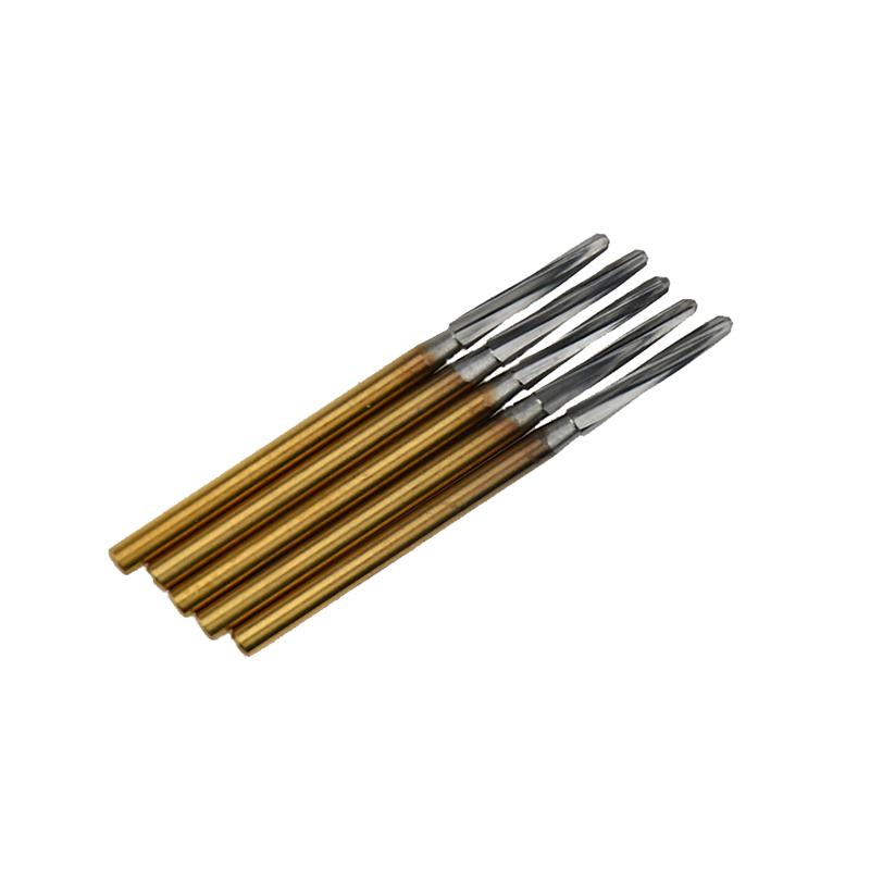 5 шт./кор. стоматологические карбидные вольфрамовые сверла для удаления зубов для высокоскоростного наконечника 28 мм