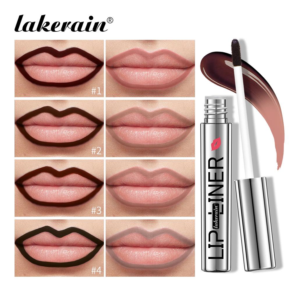 4 Colors Peel Off Lip Liner Waterproof Long Lasting Lipliner Pencil Moisturising Lips Gloss Tattoo Lipgloss Lipsticks Cosmetics