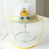 Baby hat spring autumn summer epidemic prevention protective face mask baby boys girls children anti droplet bucket hat tide