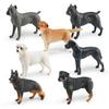 Shepherd Dog Dogs Animals Model Labrador Rottweiler Simulation Dog Statue  Desktop Ornament