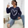 The Great Love At The Edge Of Butterflies Design Sweatshirt Women Crewneck Clothes Street Autumn Pullover Soft Sportswear