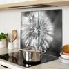 Two Decorative Tempered Glass Cutting Boards Dandelion 2x30x52 cm