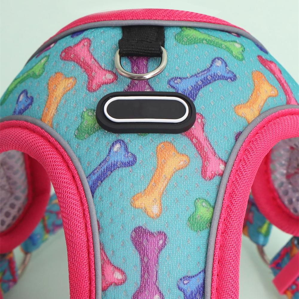 Регулируемый жилет для домашних животных для маленьких собак, предотвращающий побег щенков, шлейки и поводки для пинчеров, мальтийских болонок, поводки