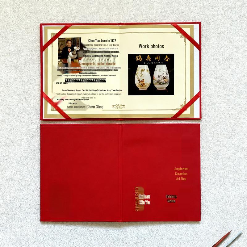 Jingdezhen Light Luxury Ceramic Decorative Vase