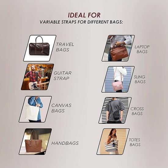 ADISA Печатные сменные ремни для сумки через плечо с регулируемым ремнем (SLH8170)