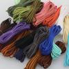 5M Long Leather Thong Cord Flat Faux Suede String Thread DIY Bracelet Findings Rope String Jewelry Making 3mm Thickness Supplies