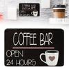 Wooden Sign Ornament For Coffee Corner Cafe Kitchen Home Decoration