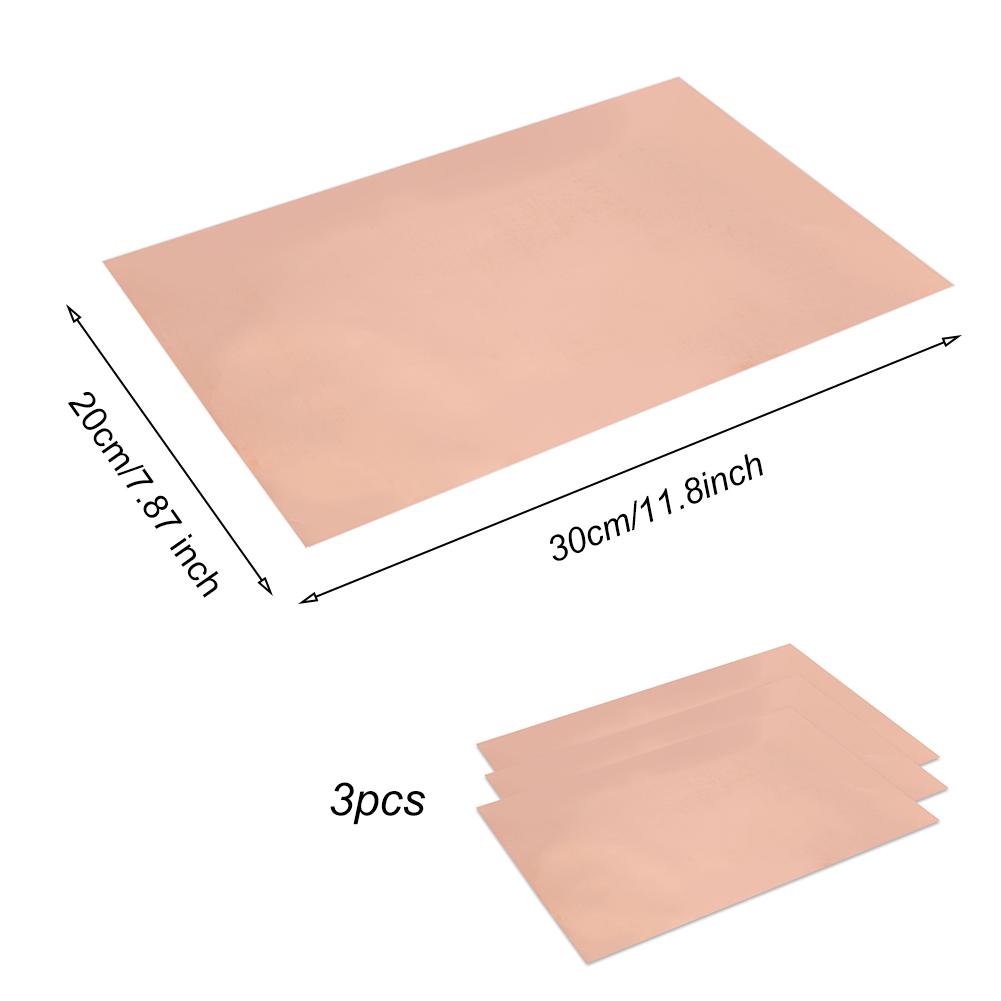 3 шт. многофункциональная практичная односторонняя проводящая лента для экранирования электромагнитных помех для гитары из медной фольги