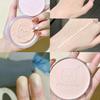 Loose Powder Non-sticky Smiling Bear Print Refreshing Long Lasting Lightweight Everyday Dress Up Plastic Setting Makeup Pressed Powder for Trip