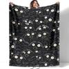 60x80 Inch Raccoon Ultra Soft Plush Throw Blanket Animal Lover Couch Bed