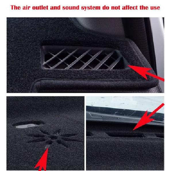 Car dashboard light shielding mat  For  Chevrolet Equinox -2024