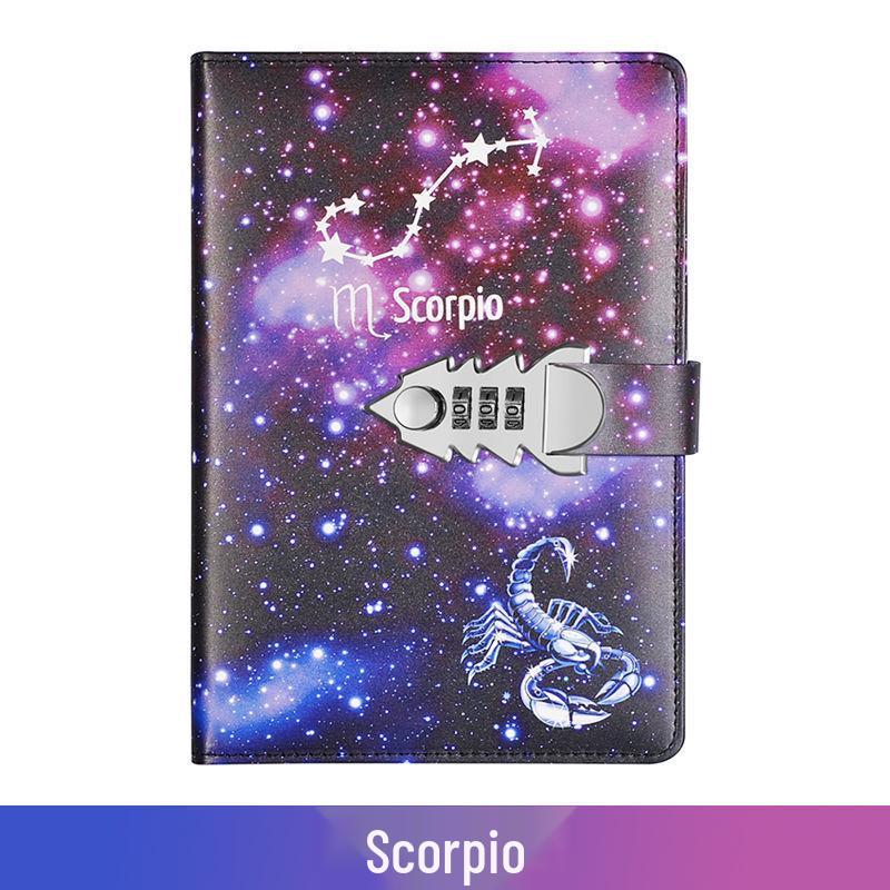 Минималистичный блокнот для паролей «Двенадцать созвездий» - Многофункциональный подарок для бизнеса и офиса