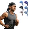 Paisley Print Hijab Caps Quick Dry Pirate Hat Bandana Headscarf  Outdoor Activities