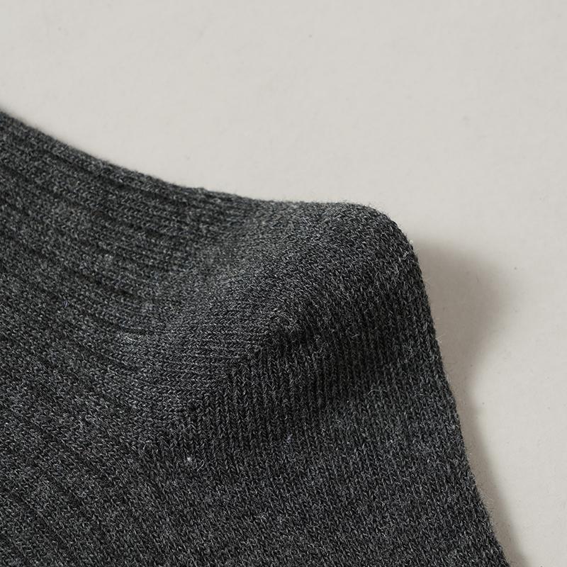 5 Pairs/Lot Men's Vertical Striped Cotton Socks Mid-calf Breathable Socks Business Sports Socks