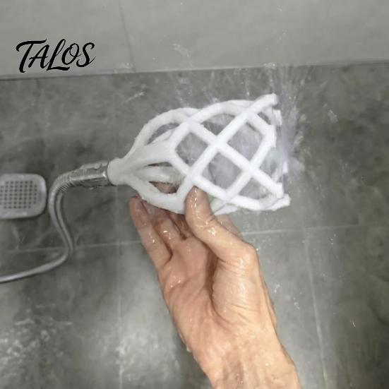 Ручная лейка для душа, 3D-печатная полая плетеная распылитель типа «дождь», не засоряющаяся, для ванной комнаты, аксессуар для легкой установки и очистки