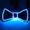 LED Light Up Bow Tie with Flashing Modes Adjustable Long-lasting Wide Application Bow Tie Prom Dress Performance Props