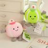 Cute Green / Pink Tennis Ball Plush Toy Simulation Tennis Props Stuffed Pillow Soft Creative Doll Gifts Room Decoration
