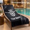 Custom Text DAF Print Beach Towel Large Towel For Home Bathroom Beach
