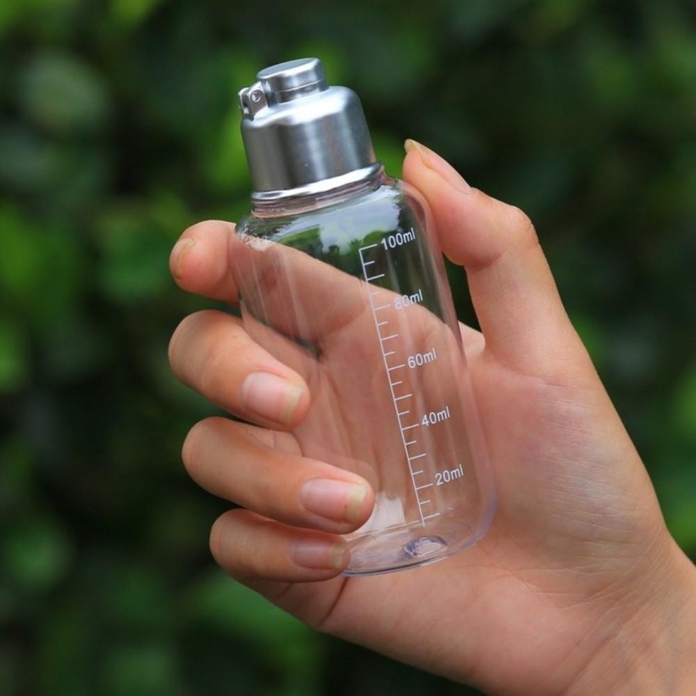 Transparent Fishing Storage Bottle 100ML Empty Vials Useful Fishing Lure Bottle Bait Storage