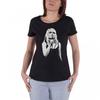 Debbie Harry Womens/Ladies Хлопковая футболка с открытым микрофоном