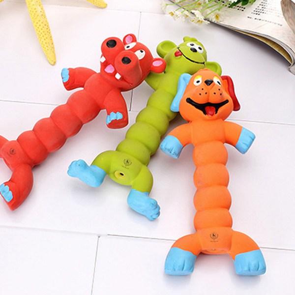 Ding Dong Pet Twist Pet Латексная игрушка 19,5 x 11 см, набор из 3 предметов, разные цвета, 1 комплект