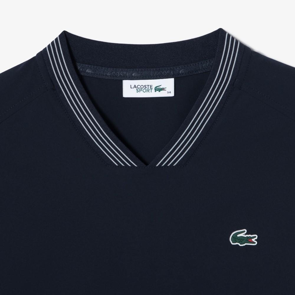 Lacoste Женский плетеный комплект для писты с коротким рукавом SF273E-56GHDE