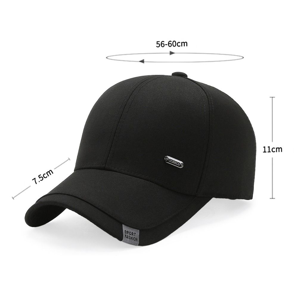 Однотонная Классическая Мужская Бейсболка Весна Лето Snapback Высококачественная Кепка Папы Гольф Регулируемая Кепка Тракер