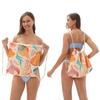 70*140cm Foldable Sand Free Beach Towel Print Wrap with Travel Pouch