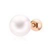 [Bnbgold] 14K Simple Pearl Ball 8.0mm Piercing Earrings (Single Side) Jne24663