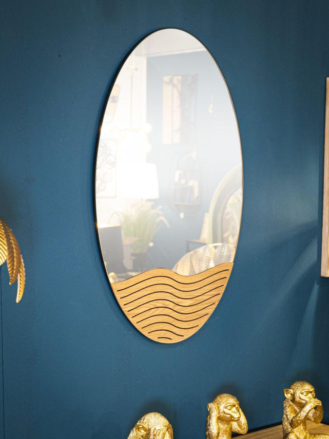 Wall Mirror Lines Cm 50X1,5X80