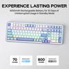 EPOMAKER TH99 Wireless Mechanical Customizable Keyboard with Numeric RGB Gaming Keyboard with Gasket Creamy for Technical Standards Certification
