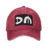 Electronic Rock Depeche Cool Mode Washed Denim Cap Casual Baseball Caps Adjustable Hat Summer Unisex Baseball Hats