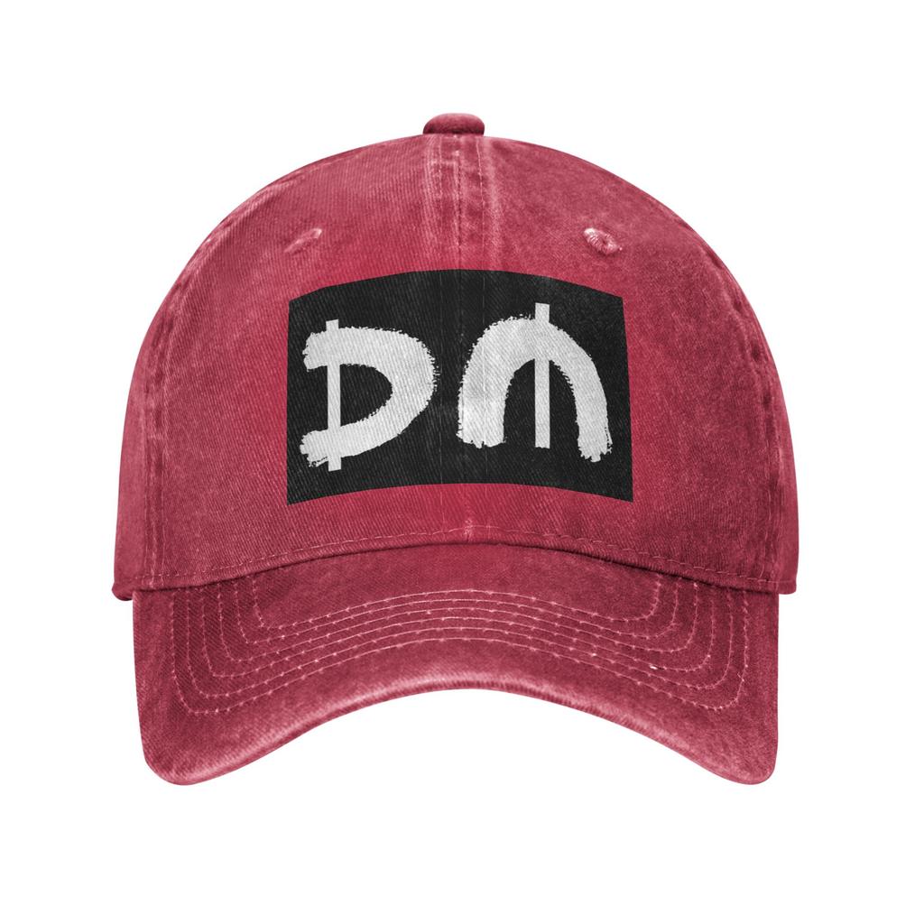 Electronic Rock Depeche Cool Mode Washed Denim Cap Casual Baseball Caps Adjustable Hat Summer Unisex Baseball Hats
