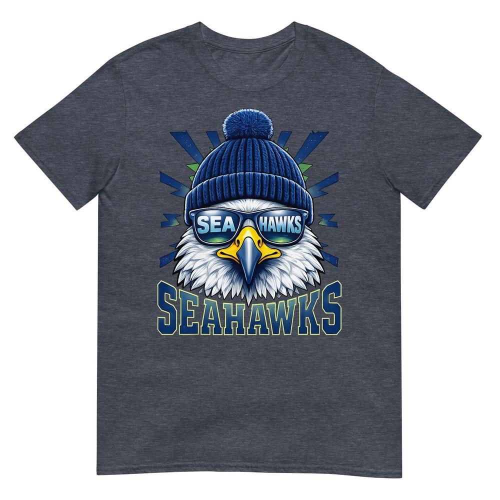 Vintage Cool Face Sea Hawk With Sunglasses Unisex Unisex Tees TShirt