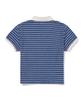 CLOVE [26Sm Clove] Multi Stripe Terry Polo Shirt (Blue)