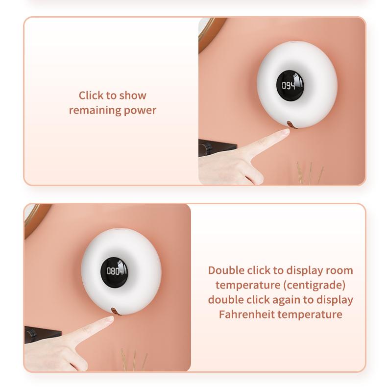 Xiaomi Donut со светодиодным дисплеем, автоматическая индукционная пенящаяся ручная мойка, автоматический дозатор мыла, тип C, зарядка