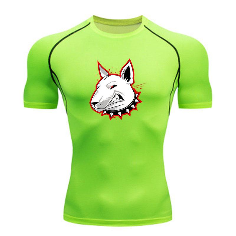 Men's Breathable Compression Fitness Sports T-Shirt, Aggress