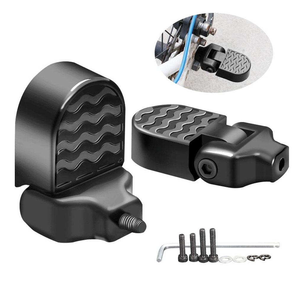 Антискользящий Алюминиевый Сплав Передняя Задняя Ось Велосипеда Аксессуары для Велосипеда Подножка Рычаг Заднее Сиденье Велосипеда Педали Детали Велосипеда