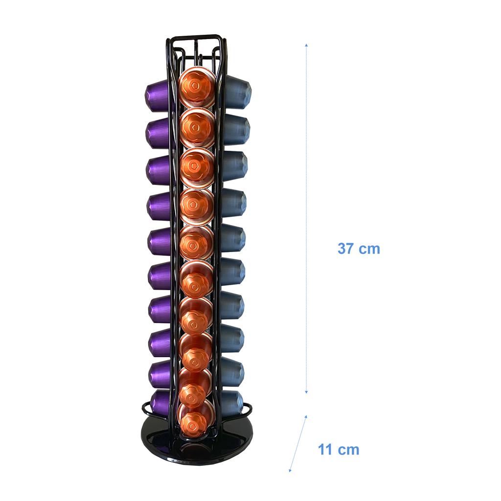 Organizador para Capsulas de Cafe Nespresso Nyana Home | Organizador para 40 Cápsulas | Diseñado para Capsulas Nespresso