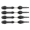 4 Pcs Rr Drive Shaft Steel Driveshaft CVD Replacement for   Slash Rustler Hoss   VXL 4X4 1/10 Remote control Car