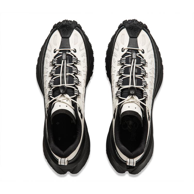 Li Ning Ranger CRC Повседневная обувь Унисекс Кремово-белый Черный AZGU083-2