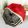 1pc Abstract Pattern Automatic Open/close Umbrella, 8-Rib sturdy structure, Auto Folding/Opening, Portable Travel Umbrella for Women,155