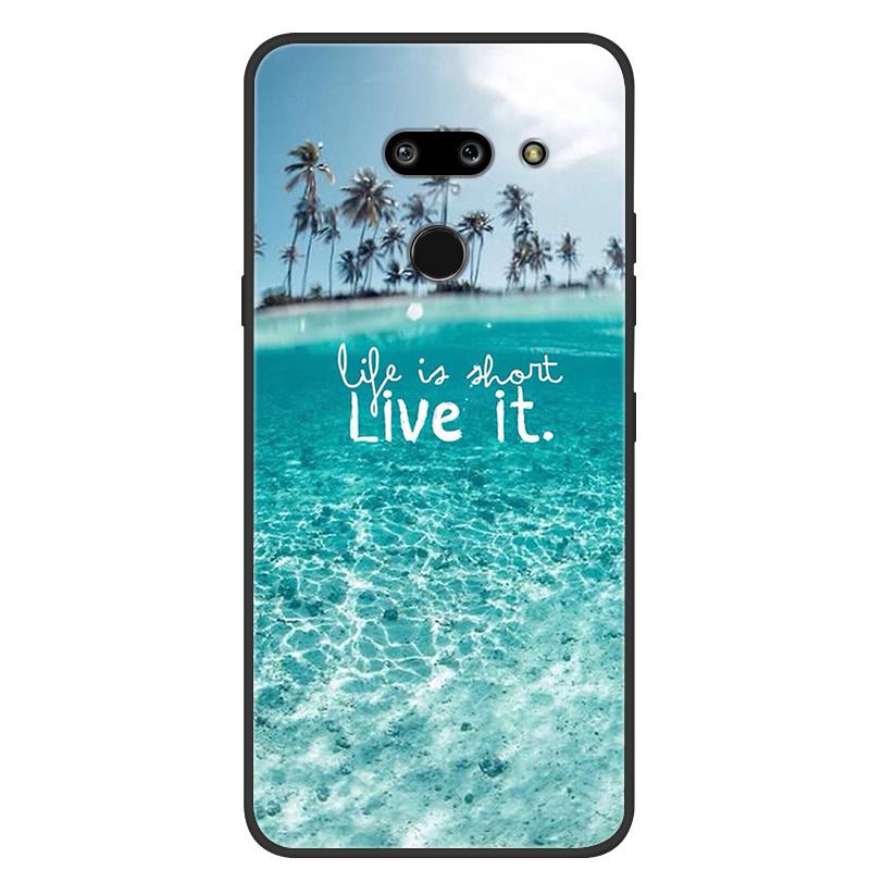 For LG G8 ThinQ Case Soft Silicon TPU Phone Case Cover for LG G8 ThinQ Back Cover G8thinQ G 8 Bumper Funda Shells Protective