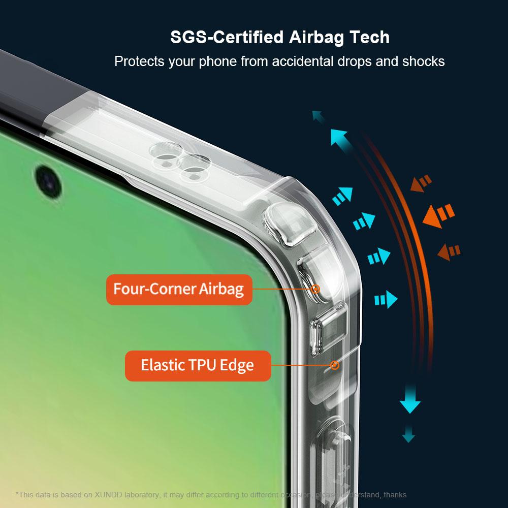 XUNDD For Samsung Galaxy S26 Ultra Case Dropproof TPU + Acrylic Clear Back Phone Cover