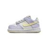 Dunk Low SE TD Пасхальные детские кроссовки Фиолетовый Кислотно-фиолетовый Оттенок цитрона FJ4643-536