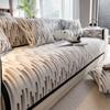 Autumn Home Non-slip Black White Sofa Cushion Couch Sofa Covers Mat Chenille Slipcover Funda Sofa Mat