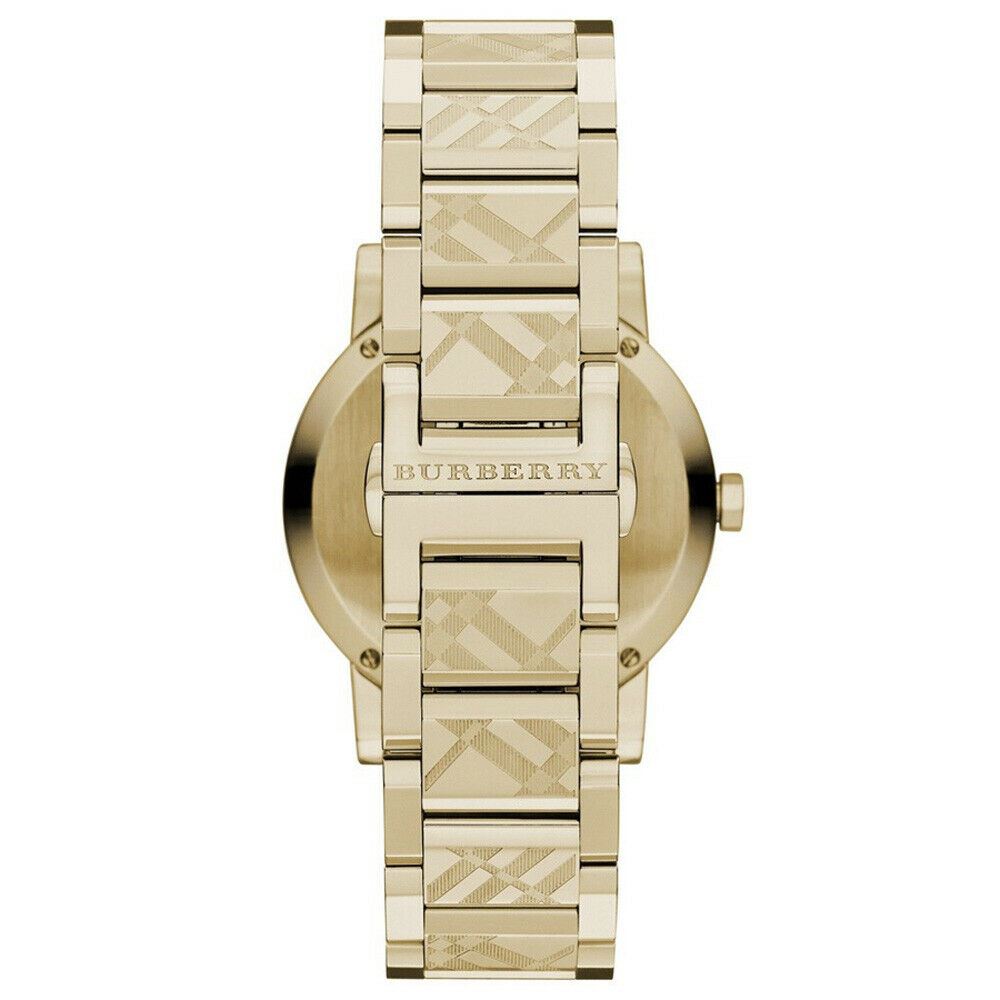 Burberry Женские часы BU9038 из нержавеющей стали с ионным покрытием из швейцарского золота